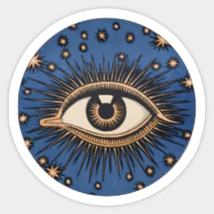 Eye. Sticker